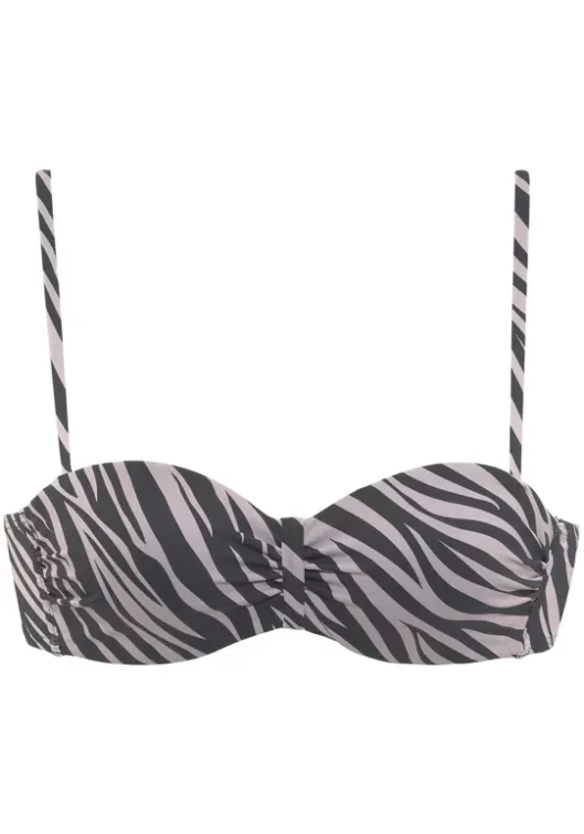 Bugel-Bandeau-Bikini-Top"Kaa" Nachhaltige Bademode