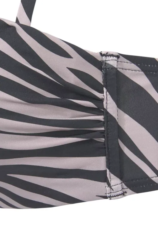 Bugel-Bandeau-Bikini-Top"Kaa" Nachhaltige Bademode