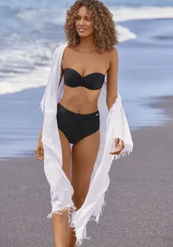 New Sunseeker Bugel-Bandeau-Bikini-Top"Loretta" Schwarz