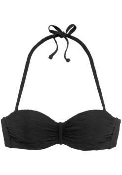 New Sunseeker Bugel-Bandeau-Bikini-Top"Loretta" Schwarz