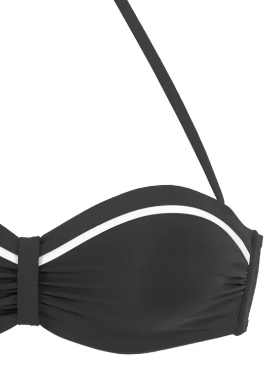 Clearance Vivance Bugel-Bandeau-Bikini-Top"Lorena" Schwarz