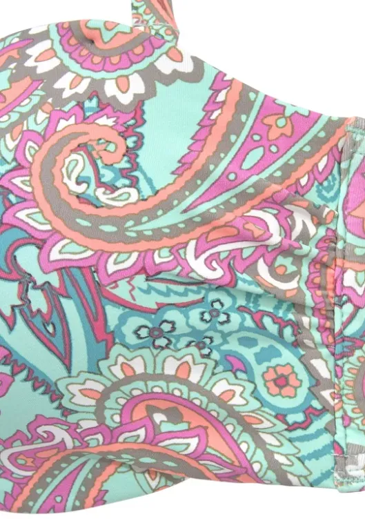 Bugel-Bandeau-Bikini-Top"Paislee" Bandeau-Bikinis