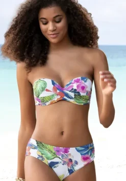 Hot Bugel-Bandeau-Bikini"Tropic" Bandeau-Bikinis