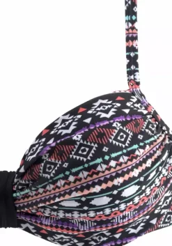 Best LASCANA Bugel-Bikini Schwarz-Bunt