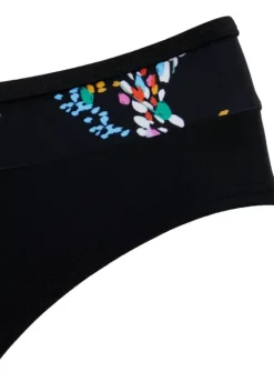 Online petite fleur Bugel-Bikini Schwarz-Bedruckt