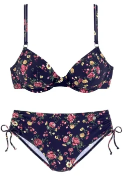 Outlet LASCANA Bugel-Bikini"Anika" Blau-Bedruckt
