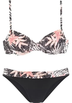 New Buffalo Bugel-Bikini"Branda" Braun-Apricot