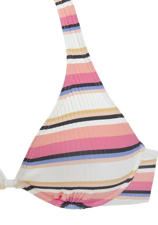 Clearance Venice Beach Bugel-Bikini"Strip" Creme-Rosa