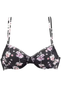 Sale Sunseeker Bugel-Bikini-Top"Ditsy" Schwarz-Bedruckt