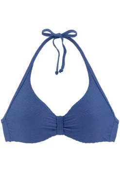 Hot Sunseeker Bugel-Bikini-Top"Fancy" Blau
