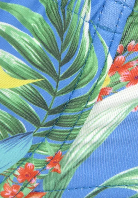 Discount Venice Beach Bugel-Bikini-Top"Hanni" Blau-Bedruckt