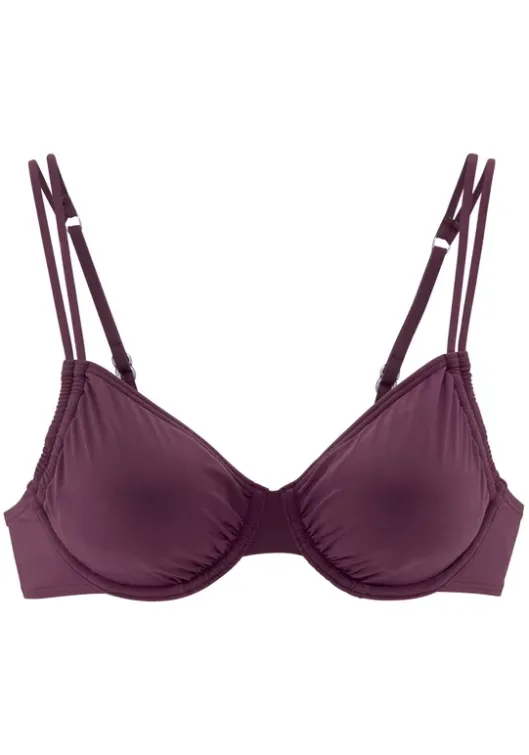 Hot LASCANA Bugel-Bikini-Top"Italy" Bordeaux