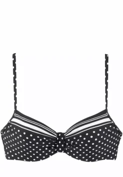 Discount LASCANA Bugel-Bikini-Top"Merilyn" Schwarz-Weis