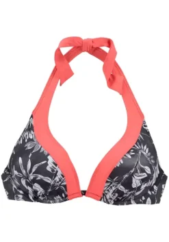 New Sunseeker Bugel-Bikini-Top"Mono" Schwarz-Weis