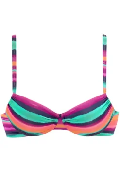Clearance LASCANA Bugel-Bikini-Top"Rainbow" Bunt-Gestreift