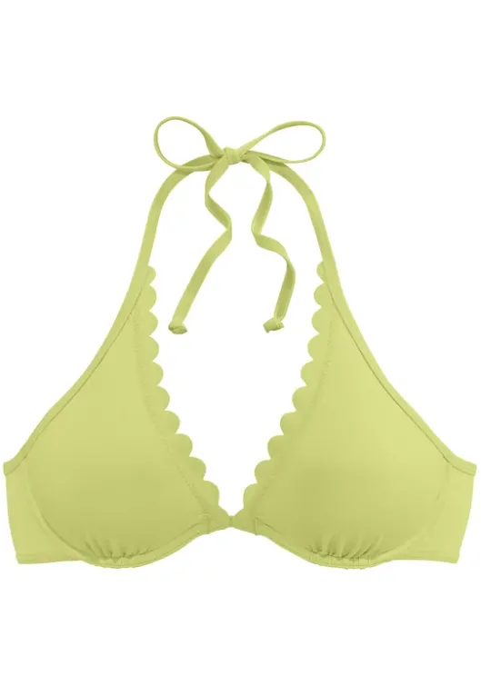 Bugel-Bikini-Top"Scallop" Bugel-Bikinis