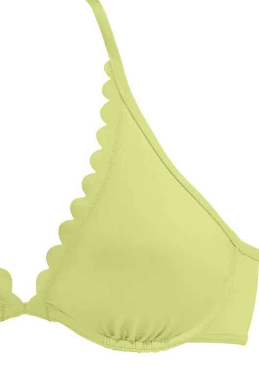 Bugel-Bikini-Top"Scallop" Bugel-Bikinis