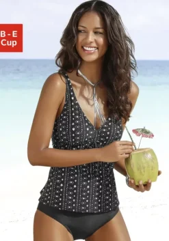 Best LASCANA Bugel-Tankini Schwarz-Creme