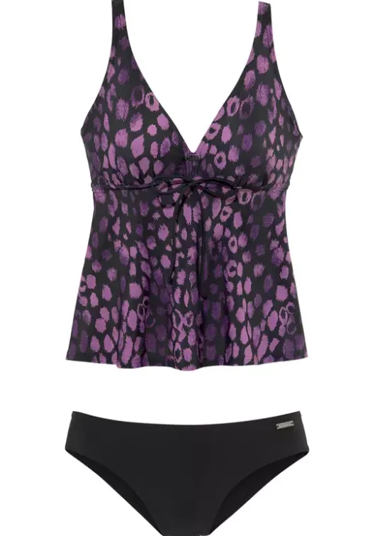 Best LASCANA Bugel-Tankini Lila-Bedruckt
