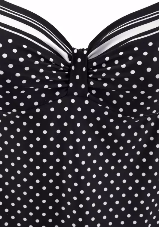 Clearance LASCANA Bugel-Tankini-Top"Merilyn" Schwarz-Weis