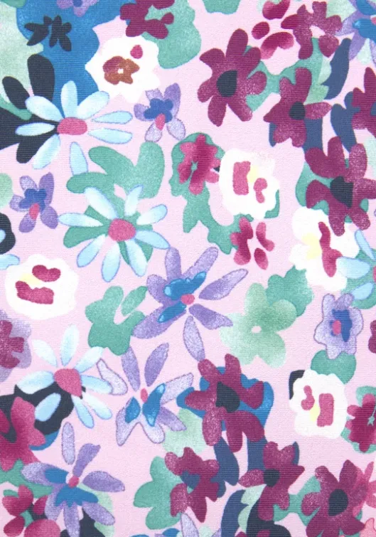 Online s.Oliver Bugel-Tankini-Top"Scatter" Lila Bedruckt