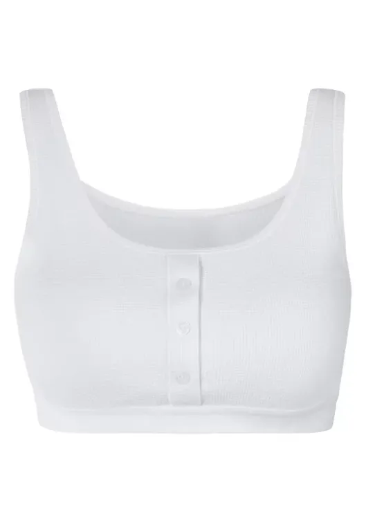 Sale Bench. Bustier Weis, Schwarz