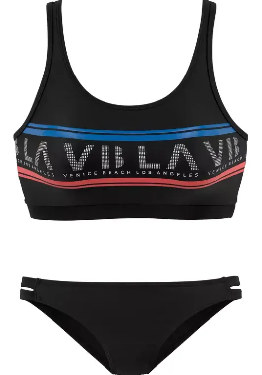 Best Venice Beach Bustier-Bikini Schwarz