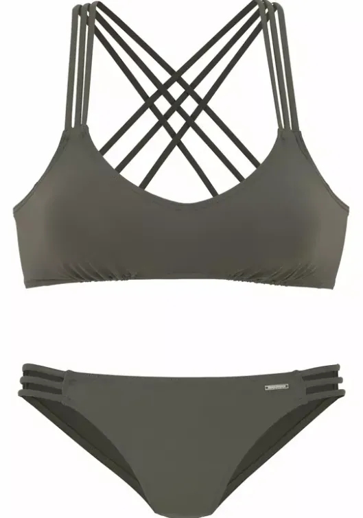 Sale Bruno Banani Bustier-Bikini Oliv