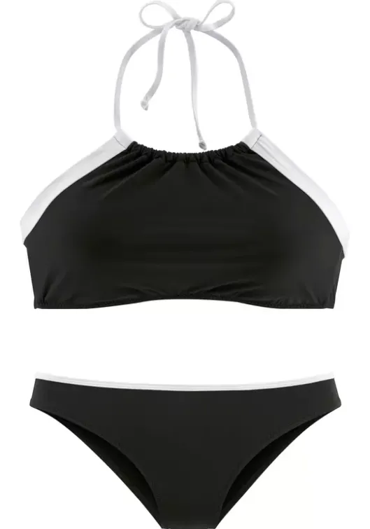 Best LASCANA Bustier-Bikini"Jolie" Schwarz-Weis