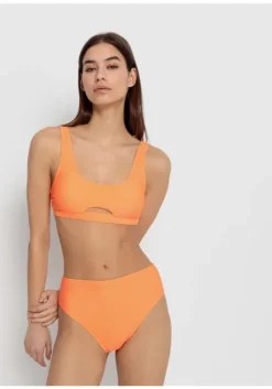 Clearance LSCN by LASCANA Bustier-Bikini-Top"Gina" Neon Orange