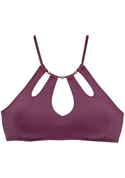 New LASCANA Bustier-Bikini-Top"Italy" Bordeaux