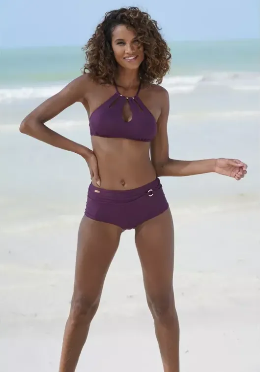 New LASCANA Bustier-Bikini-Top"Italy" Bordeaux
