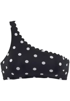 Hot LASCANA Bustier-Bikini-Top"Jada" Schwarz-Weis