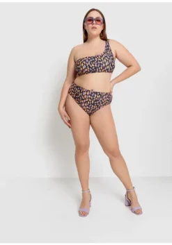 Online LSCN by LASCANA Bustier-Bikini-Top"Lavista" Schwarz Bedruckt