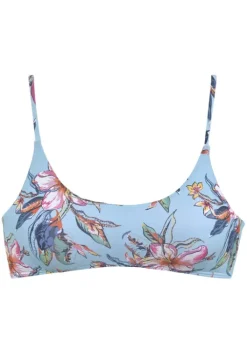 Hot LASCANA Bustier-Bikini-Top"Malia" Hellblau-Bedruckt