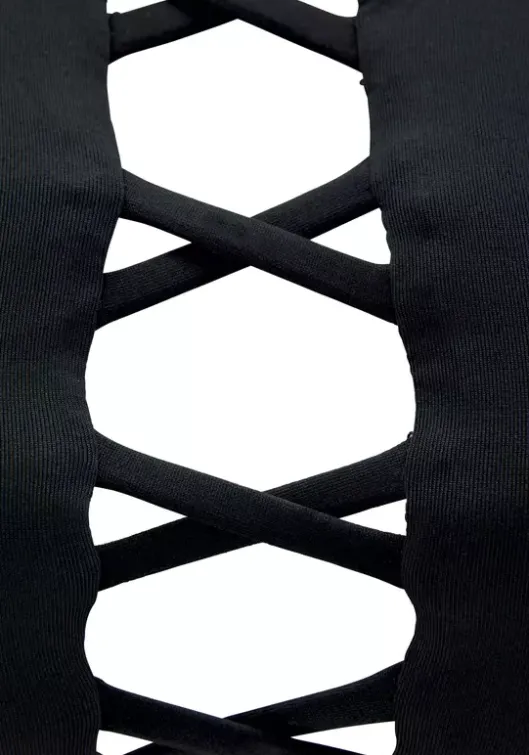 Bench. Bustier-Bikini-Top"Perfect" Schwarz