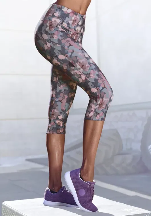 Clearance LASCANA ACTIVE Caprileggings Gemustert
