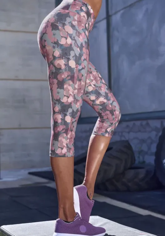 Clearance LASCANA ACTIVE Caprileggings Gemustert