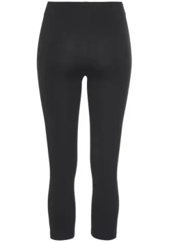 Outlet Lico Caprileggings Schwarz, Schwarz