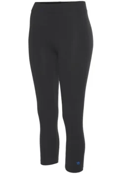 Outlet Lico Caprileggings Schwarz, Schwarz