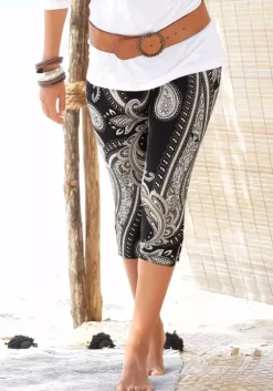 Sale LASCANA Caprileggings Schwarz-Bedruckt