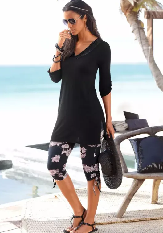 Sale LASCANA Caprileggings Geblumt-Bedruckt