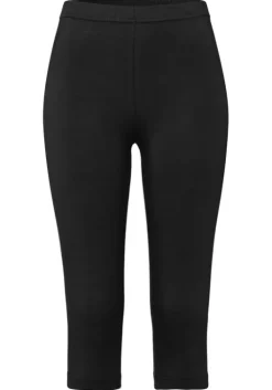 Hot Vivance active Caprileggings Weis, Schwarz