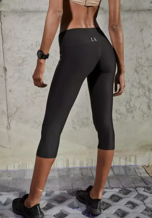 Online LASCANA ACTIVE Caprileggings Schwarz