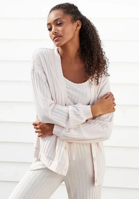 Online s.Oliver Cardigan Hellbeige