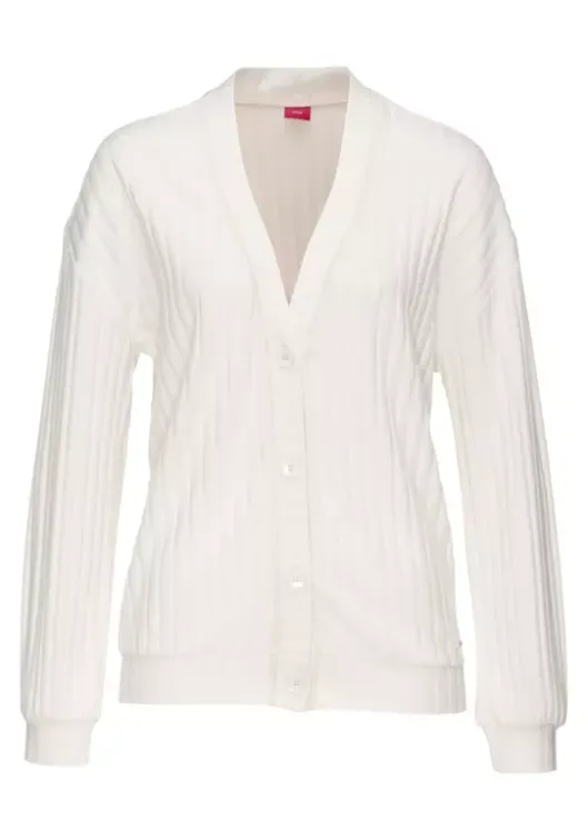 Online s.Oliver Cardigan Hellbeige