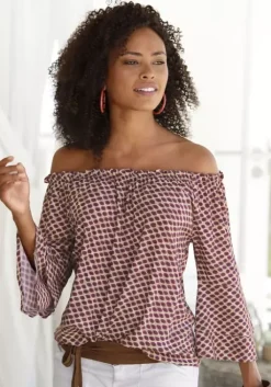 Hot Carmenbluse Blusen