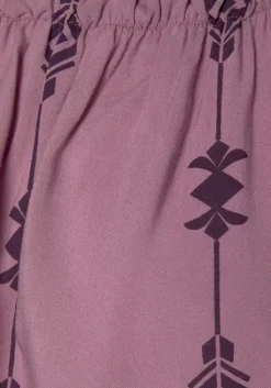 Outlet LASCANA Carmenbluse Lila-Bedruckt
