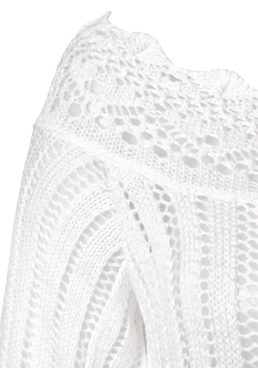 Online Vivance Carmenpullover Weis