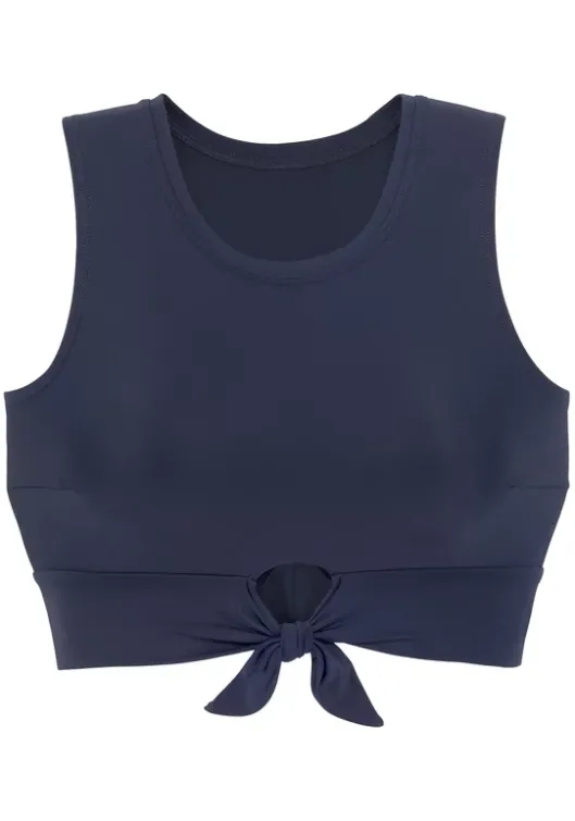 New Venice Beach Crop-Bikini-Top"Planet" Marine